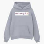 Толстовка худи оверсайз