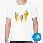 Мужская спортивная футболка