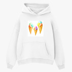 Толстовка худи оверсайз