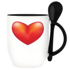 Кружка с ложкой