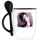 Кружка с ложкой