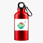 Металлическая бутылка 400 мл UV-DTF