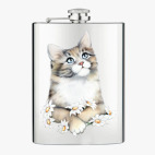 Фляжка стальная