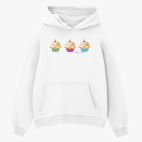 Толстовка худи оверсайз