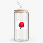 Банка с бамбуковой крышкой