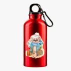 Металлическая бутылка 400 мл UV-DTF