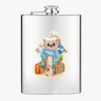 Фляжка стальная