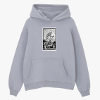 Толстовка худи оверсайз