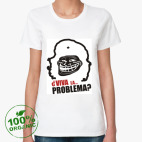 Женская футболка органик