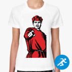 Женская спортивная футболка