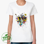 Женская футболка органик