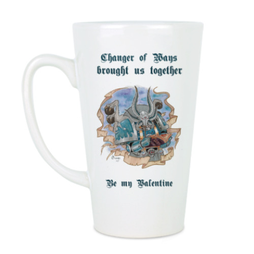 Чашка Латте с принтом 'Changer of ways'