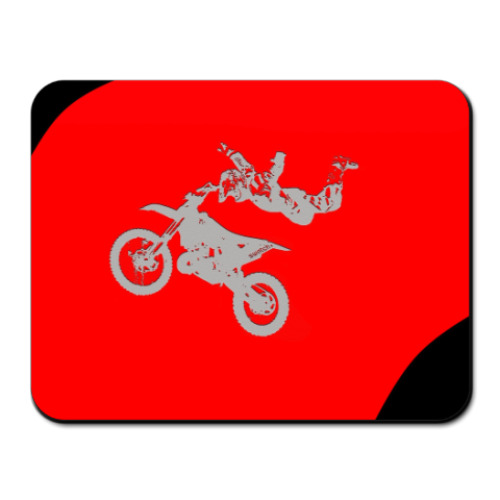 Коврик для мыши с принтом мотофристайл