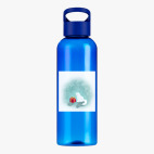 Прозрачная спортивная бутылка