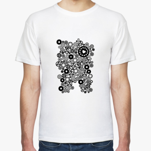 Футболка с принтом Механизм