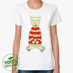 Женская футболка органик