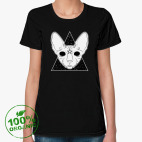 Женская футболка органик