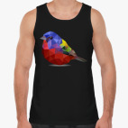 Птичка из полигонов