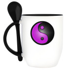 Кружка с ложкой