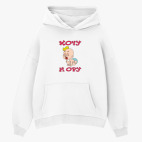 Толстовка худи оверсайз