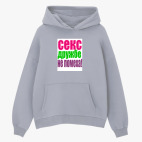 Толстовка худи оверсайз