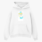 Толстовка худи оверсайз