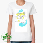 Женская футболка органик