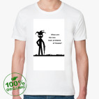 Мужская футболка органик