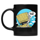 Кружка цветная UV-DTF