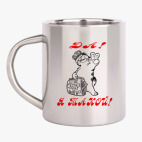 Кружка металлическая