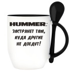 Кружка с ложкой