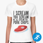 Женская спортивная футболка