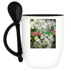 Кружка с ложкой