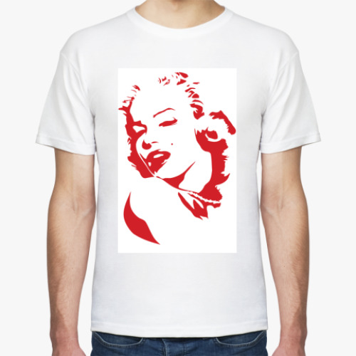 Футболка с принтом Monroe