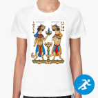 Женская спортивная футболка