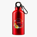 Металлическая бутылка 400 мл UV-DTF