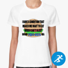 Женская спортивная футболка