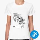 Женская спортивная футболка