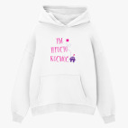 Толстовка худи оверсайз