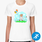 Женская спортивная футболка