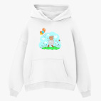 Толстовка худи оверсайз