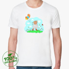 Мужская футболка органик