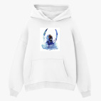 Толстовка худи оверсайз