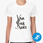 Женская спортивная футболка