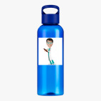 Прозрачная спортивная бутылка