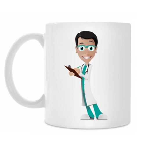 Кружка с принтом Доктор, врач