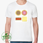 Мужская футболка органик