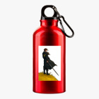 Металлическая бутылка 400 мл UV-DTF