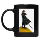 Кружка цветная UV-DTF