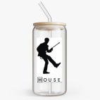 Банка с бамбуковой крышкой